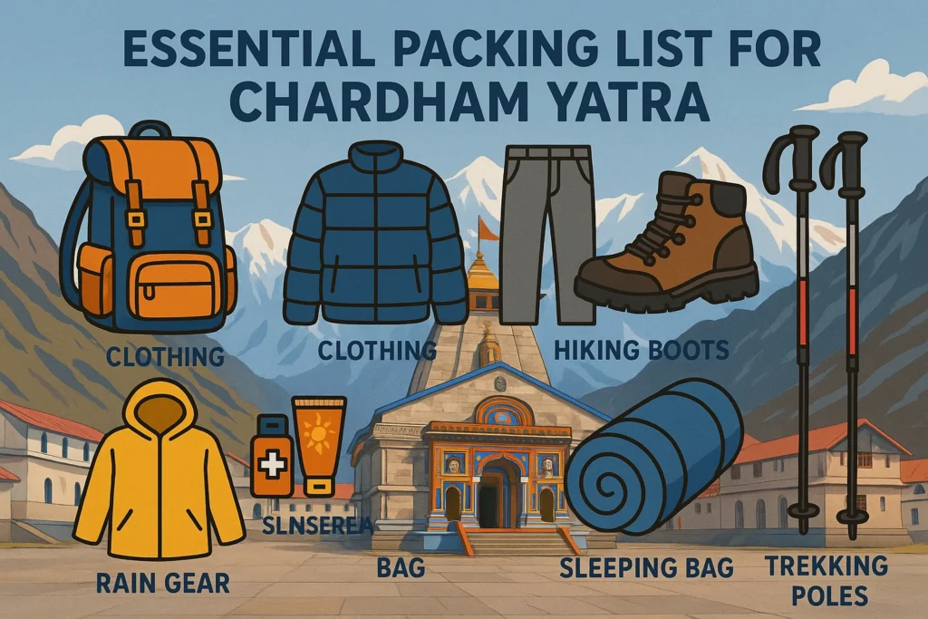 Essential Packing List for Chardham Yatra