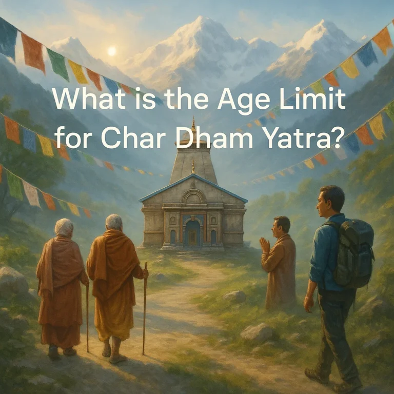 What is the Age Limit for Char Dham Yatra?