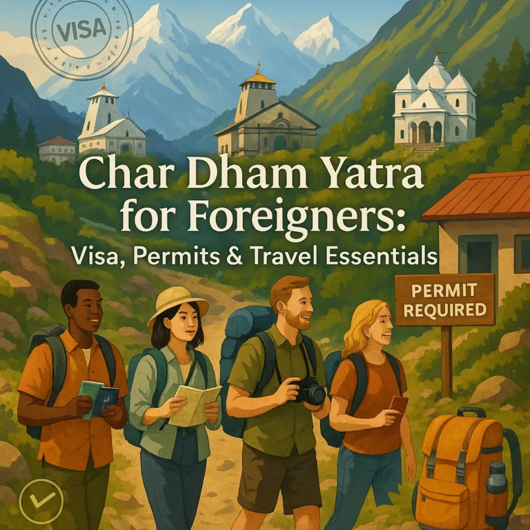 Char Dham Yatra for Foreigners: Visa, Permits & Travel Essentials