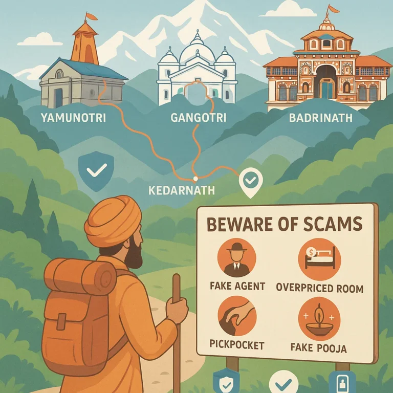 How to Avoid Scams During Chardham Yatra