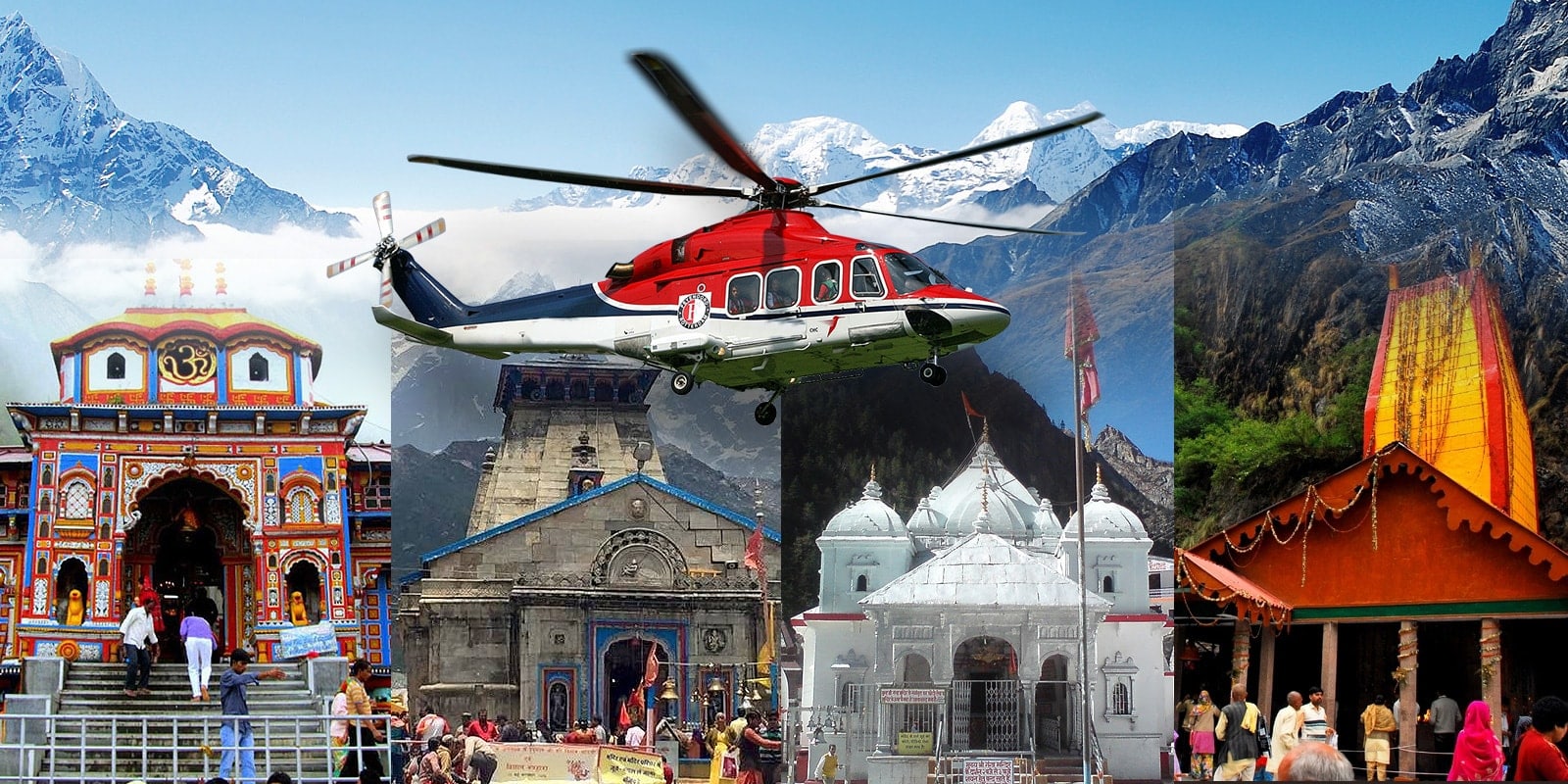 Chardham Yatra by Helicopter Uttarakhand