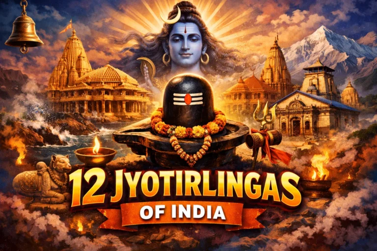 Complete List of 12 Jyotirlingas of Shiva in India