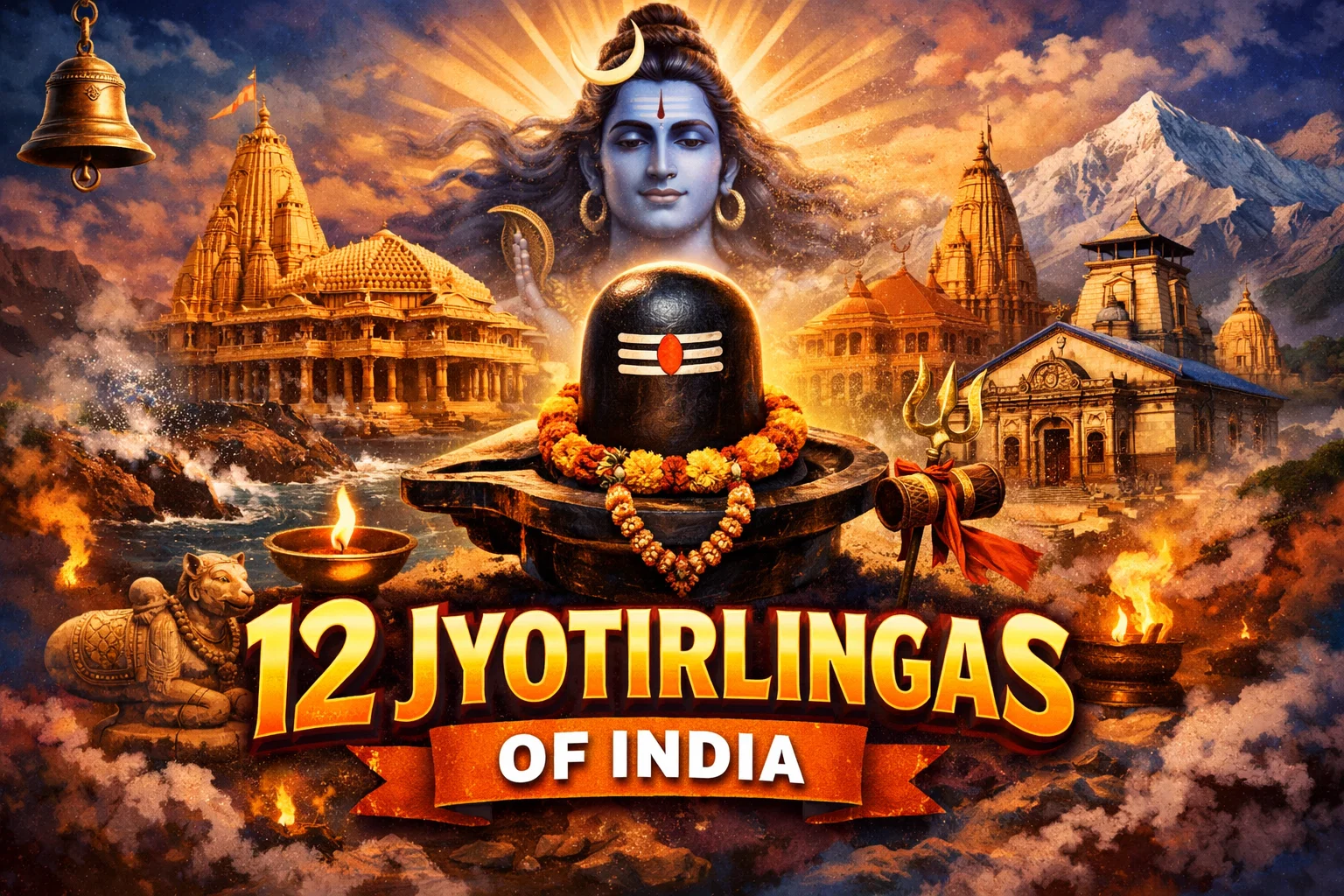 12 Jyotirlingas in India