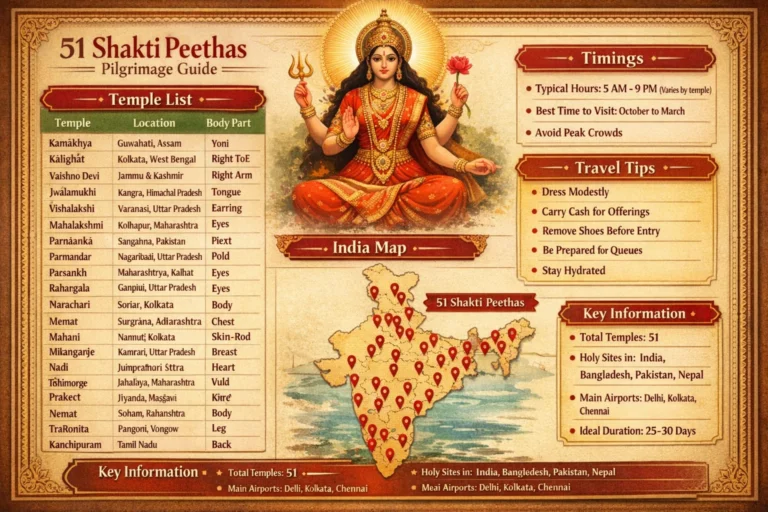 51 Shakti Peethas in India