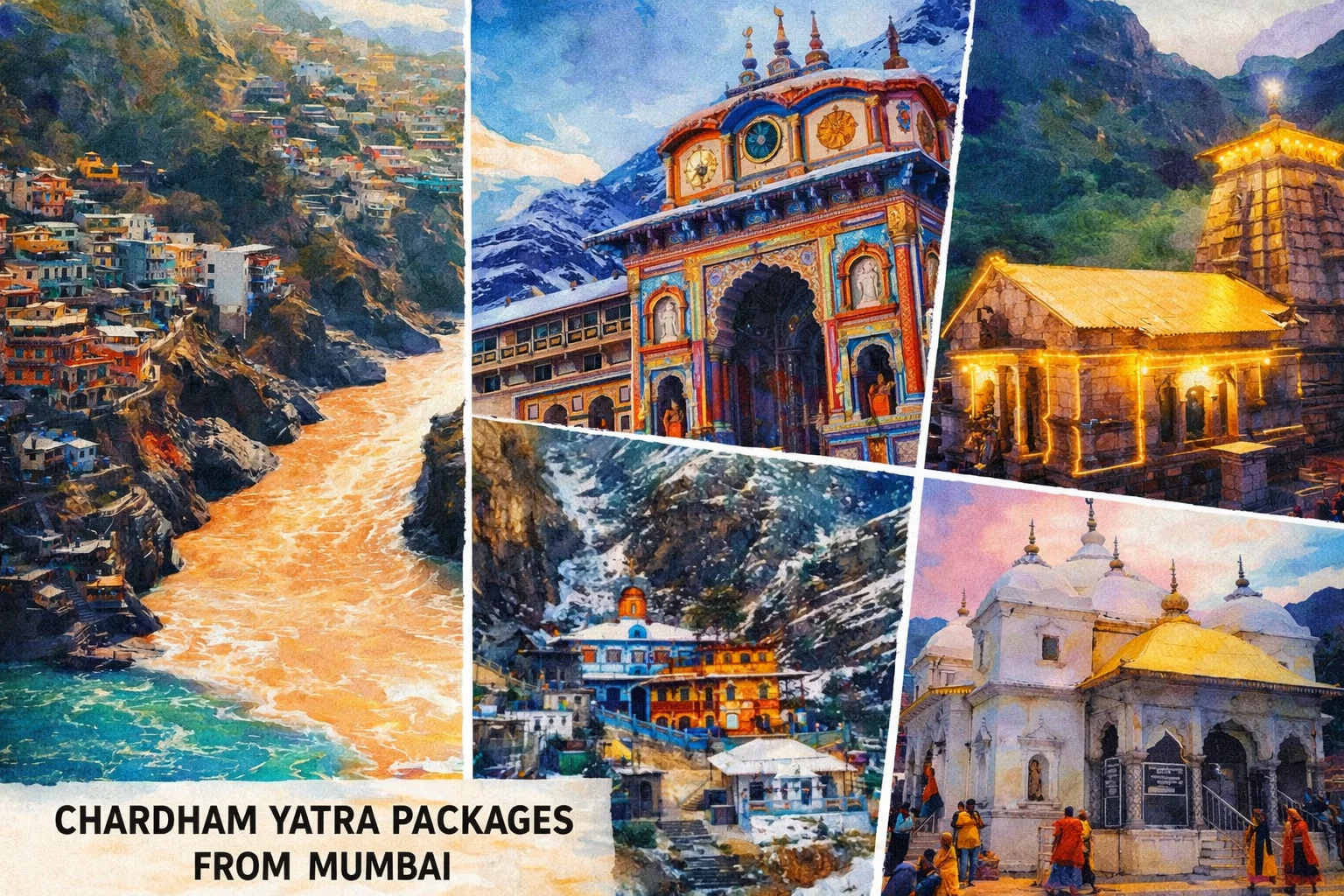 Plan Char Dham Yatra from Mumbai