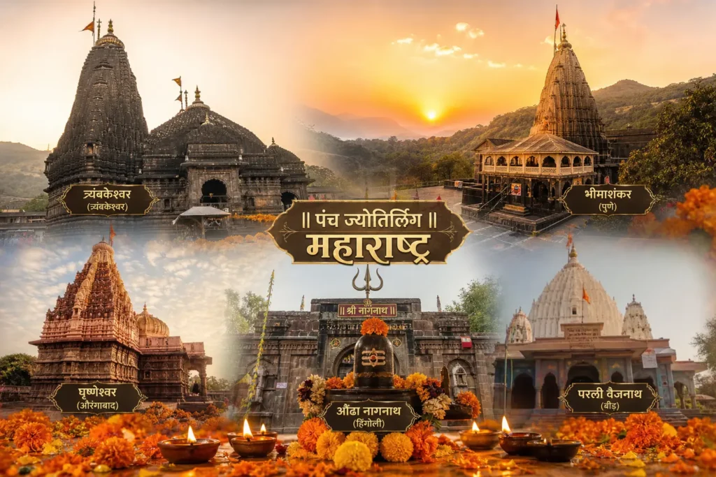 5 Jyotirlinga in Maharashtra